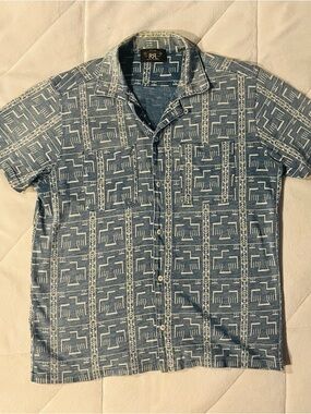 Ralph Lauren Double RL | Shirts | Rrl Safari Shirt Used Excellent